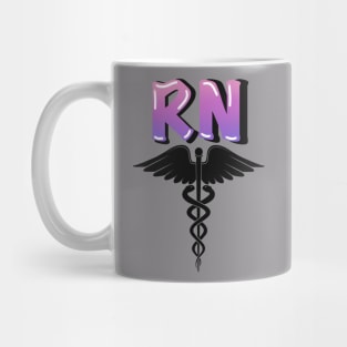 Registered Nurse Caduceus Symbol Mug